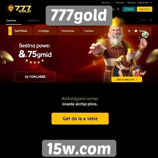 Visão geral das ofertas do site 777gold