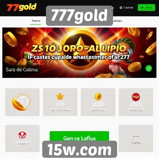 Promoções e bônus oferecidos pelo 777gold